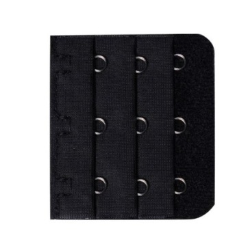 УДЛИНИТЕЛЬ КРЮЧКОВ ДЛЯ БЮСТГАЛЬТЕРА 3-РЯДНЫЙ ЧЕРНЫЙ