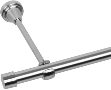 KARNISZ POJEDYNCZY 120 CM 19 MM SUN METALOWY 3 KOLORY RENA