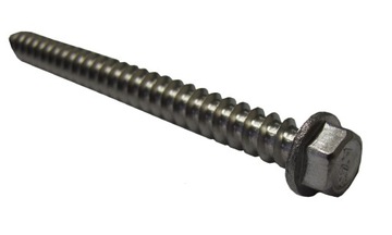 Wkręty nierdzewne (A2) z łbem hexagonalnym do drewna 6,5x100 mm