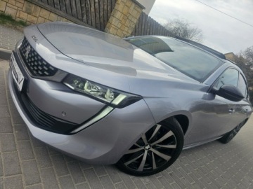 Peugeot 508 II Sedan 1.6 Puretech 180KM 2020 Peugeot 508 1.6 84 tkm 180PS ACC KAMERA PANORAMA $