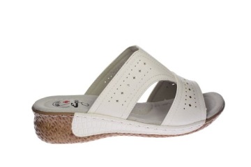 Женские белые медицинские шлепанцы Enplus R1665, 1940-е гг.