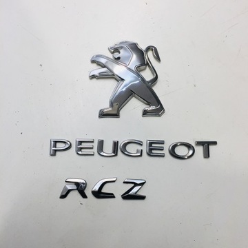 LOGO ZNAK ZNAKY KRYT PEUGEOT RCZ