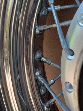 Kawasaki EN 500 95r. колесный диск заднего колеса