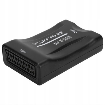 Конвертер SCART в RF Радиочастотный видеоадаптер