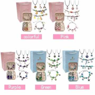 Набор для изготовления браслетов, колье, кулонов, бус, подарков.