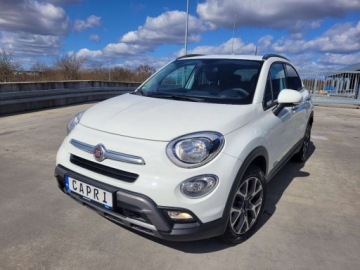 Fiat 500X Crossover 1.4 16V Mair 140KM 2016 Fiat 500X 1.4i Turbo Cross Bardzo Ladny Navi Kamera