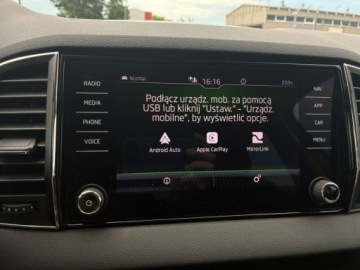 Skoda Karoq Crossover Facelifting 1.5 TSI ACT 150KM 2022 Skoda Karoq 1.5 TSI 150KM Style DSG Virtual LED Matrix Kamera Android Salo, zdjęcie 17