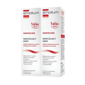 Emolium Dermocare Krem Od 1. Dnia Życia 75 ml x2 + GRATIS