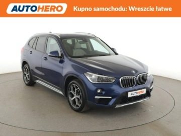 BMW X1 F48 Crossover sDrive20d 190KM 2019 BMW X1 automat full LED jasne skóry navi grzane, zdjęcie 9