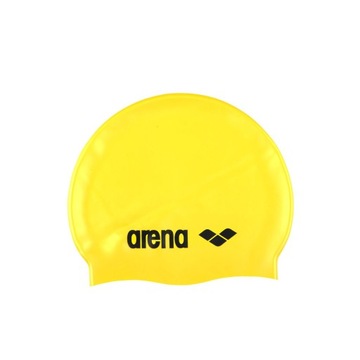 Czepek pływacki Arena CLASSIC SILICONE YELLOW/BLACK
