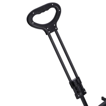 NC1607 ЧЕРНАЯ ТУРИСТИЧЕСКАЯ КОЛЯСКА 100Л NILS CAMP