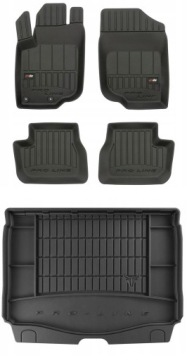 Set 3D gumové rohože Peugeot 207 Sw Kombi 2006-2012