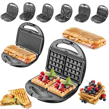 МНОГОФУНКЦИОНАЛЬНАЯ ЖАБА Омлет, вафли, орехи 6в1