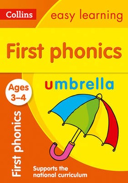 Collins Easy Learning - First Phonics Ages 3-4:...