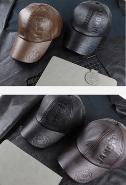 КОЖАНАЯ БЕЙСБОЛКА МУЖСКАЯ ВЕСНА-ЛЕТО, КОЖА