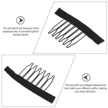 искусственная заколка для парика