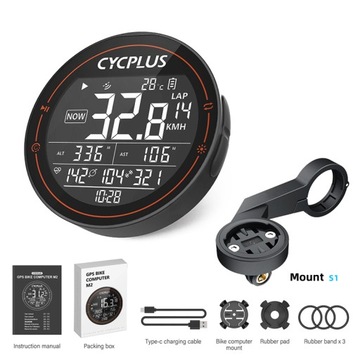 Велосипедный компьютер Cycplus GPS M2