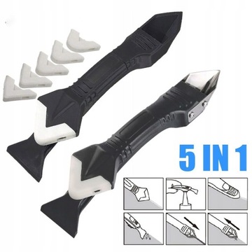 5 In 1 Silicone Scraper Sealant Smooth Remover