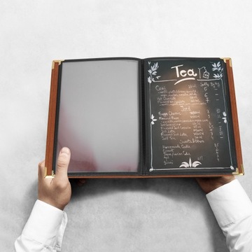 КУХОННАЯ КНИГА НА РАЗНЫХ СТРАНИЦАХ, БУМАЖНАЯ КНИГА МЕНЮ, БРОШЮРА
