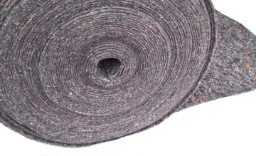 FILC SZARY DO RĘKODZIEŁA PODKŁAD 600g szer. 200 cm