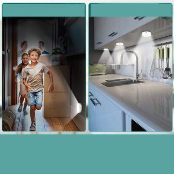 НОЧНИК БЕСПРОВОДНАЯ USB СВЕТОДИОДНАЯ ЛАМПА С ДАТЧИКОМ ДВИЖЕНИЯ, МАГНИТ 3 ШТ.