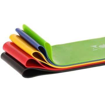 НАБОР ИЗ 5 МИНИ-ЛЕНТ С СОПРОТИВЛЕНИЕМ ДЛЯ УПРАЖНЕНИЙ