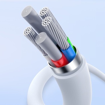 КАБЕЛЬ BASEUS FAST USB-C/USB-C ПРОЧНЫЙ КАБЕЛЬ 30 Вт ДЛЯ КОМПЬЮТЕРНОГО ТЕЛЕФОНА 1 м