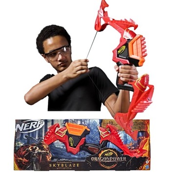 ŁUK NERF ELITE DRAGONPOWER SKYBLAZE +10 STRZAŁEK