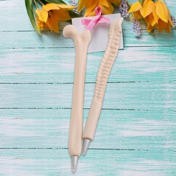 5 ШТ. РУЧКА CREATIVE Bone Shape 0,7MM, СИНЯЯ