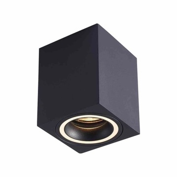Lampa sufitowa plafon LED Milagro BIMA RING czarny