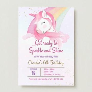 ZAPROSZENIE dowolna okazja + elegancka koperta