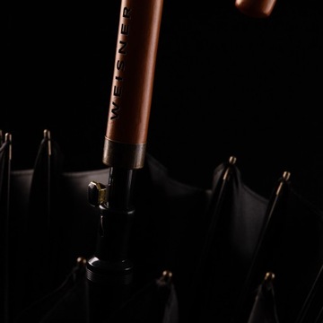 WEISNER ОРИГИНАЛЬНЫЙ ЗОНТ ДОЖДЕВИК С ДЕРЕВЯННОЙ РУЧКОЙ