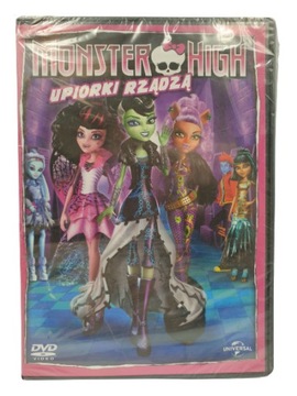 Płyta DVD Film MONSTER HIGH Upiorki Rządzą