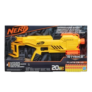 АВТОПИСТОЛЕТ NERF STRIKE FLYTE CS-10 плюс 30 дротиков