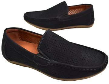 BESSKY New Black SHOES Мокасины 26 см - 41