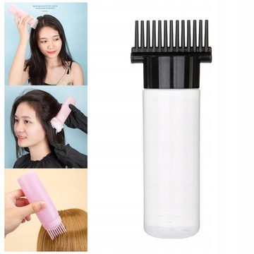 Средства для химической завивки во флаконе, черные.