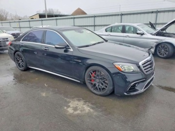 Mercedes Klasa S W222 2019 Mercedes-Benz Klasa S 63 AMG 4Matic 2019 4.0 Benzyna 603KM, zdjęcie 4