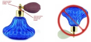 СТЕКЛЯННЫЙ БУТЫЛОК ДУХОВ С ПОМПОЙ - 50 МЛ БЕСПЛАТНО!