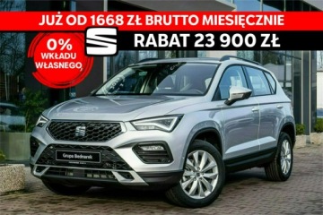 Seat Ateca SUV Facelifting 1.5 EcoTSI 150KM 2026 Seat Ateca Style 1.5 TSI 150 KM DSG Dostępny od