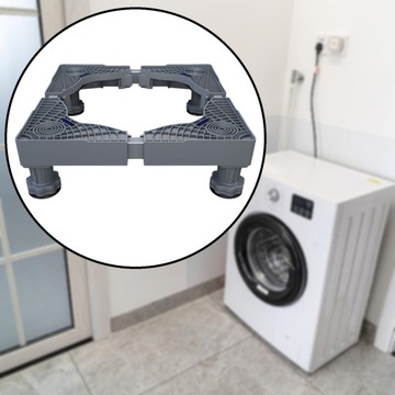Регулируемая подставка для стиральной машины. Основание. Корпус холодильника. 4 ножки.