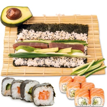 TESCOMA MATA BAMBUSOWA DO ROLEK SUSHI 24 x 24 CM