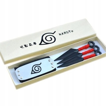 NARUTO SHIRUKEN broń anime KUNAI cosplay 26 cm