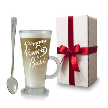 Szklanka Latte Prezent Urodziny Mama Babcia Grawer
