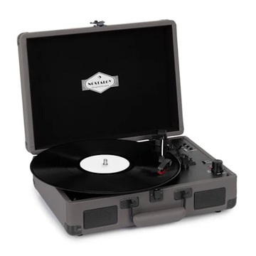 Gramofon Auna TTS6-Peggy Sue BT Dark Grey