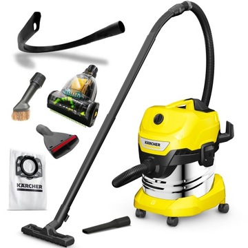 KARCHER WD4 PREMIUM ODKURZACZ PRZEMYSŁOWY DO AUTA
