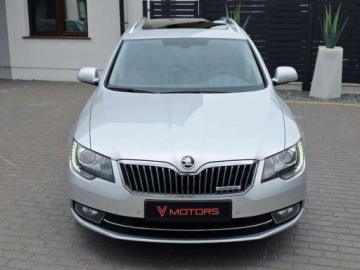Skoda Superb II Outdoor 1.6 TDI CR DPF 105KM 2015 Skoda Superb ___Platinum___BiXenon LED Navi Kamera Panorama___Gwarancja___, zdjęcie 7