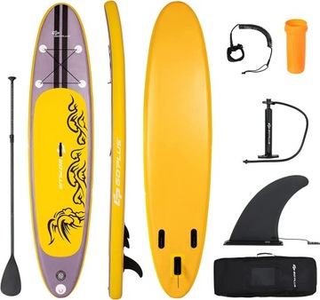 SUP lekki do paddleboardingu z pompką 335 cm
