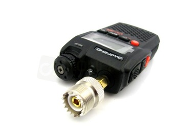 Адаптер SMA-M/UC-1 SO-239 PL PTFE/GOLD WOUXUN RTL SDR ICOM и т. д.