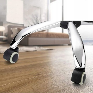 РЕЗИНОВЫЕ КОЛЕСА ДЛЯ ВРАЩАЮЩЕГОСЯ КРЕСЛА НЕ РИСУЮТ ПОЛ БЕЗ ЦАРАПИН 5 шт.