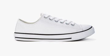 БЕЛЫЕ КЛАССИЧЕСКИЕ КРОССОВКИ OLDSCHOOL